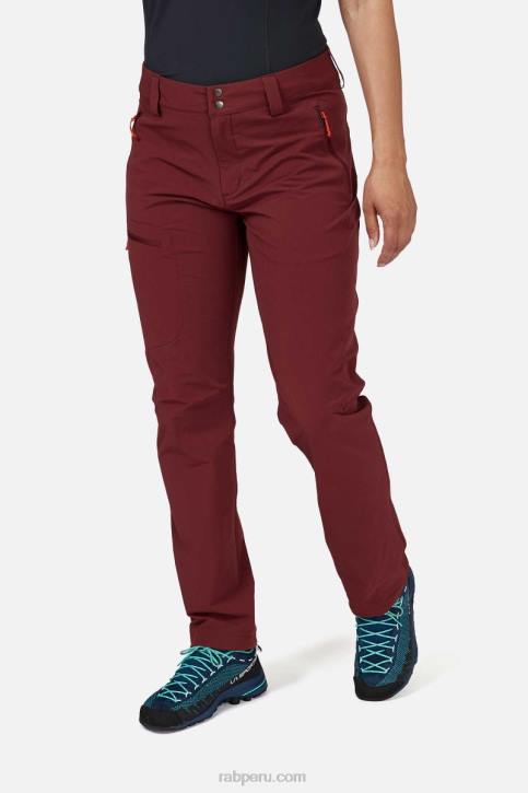 Pantalones Inclinados Tt64413 Brezo Profundo Mujer Rab Pantalones Inclinados Tt64413 Brezo Profundo Mujer Rab